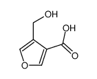 4-(hydroxymethyl)furan-3-carboxylic acid Structure