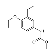 methyl N-(4-ethoxy-3-ethylphenyl)carbamate结构式