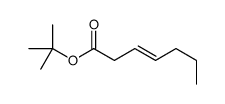 tert-butyl hept-3-enoate结构式