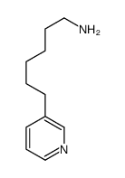 6-pyridin-3-ylhexan-1-amine结构式