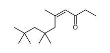 5,7,7,9,9-pentamethyldec-4-en-3-one Structure