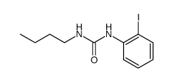 1-butyl-3-(2-iodophenyl)urea结构式