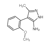 4-(2-甲氧基苯)-3-甲基-1H-吡唑-5-胺图片