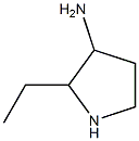 2-ethyl-3-Pyrrolidinamine结构式