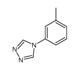 4-m-tolyl-4H-[1,2,4]triazole结构式