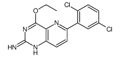 6-(2,5-dichlorophenyl)-4-ethoxypyrido[3,2-d]pyrimidin-2-amine Structure