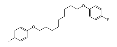 1-fluoro-4-[9-(4-fluorophenoxy)nonoxy]benzene Structure
