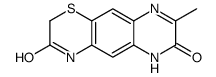 8-methyl-4,6-dihydropyrazino[2,3-g][1,4]benzothiazine-3,7-dione结构式