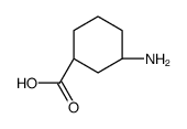 (1S,3S)-3-aminocyclohexane-1-carboxylic acid Structure