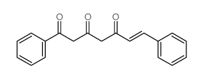 (E)-1,7-diphenylhept-6-ene-1,3,5-trione结构式