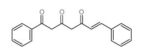 (E)-1,7-diphenylhept-6-ene-1,3,5-trione Structure