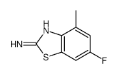 6-Fluoro-4-methyl-1,3-benzothiazol-2-amine Structure