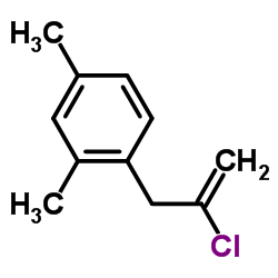 1-(2-Chloro-2-propen-1-yl)-2,4-dimethylbenzene Structure