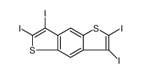 Benzo[1,2-b:4,5-b']dithiophene, 2,3,6,7-tetraiodo Structure
