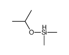 dimethyl(propan-2-yloxy)silane Structure