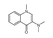 3-dimethylamino-1-methyl-1H-quinolin-4-one Structure