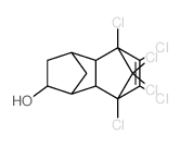 1,4:5,8-Dimethanonaphthalen-2-al,5,6,7,8,9,9-hexachloro-1,2,3,4,4a,5,8,8a-octahydro- (9CI) Structure