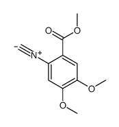 Methyl 2-isocyano-4,5-dimethoxybenzoate Structure