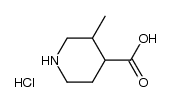 3-methyl-4-carboxy piperidine hydrochloride picture