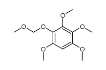 1,2,3,5-tetramethoxy-4-(methoxymethoxy)benzene Structure