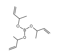 tris(1-methylallyloxy)borane结构式