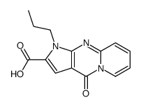 4-Oxo-1-propyl-1,4-dihydropyrido[1,2-a]pyrrolo[2,3-d]pyrimidine-2-carboxylic acid Structure