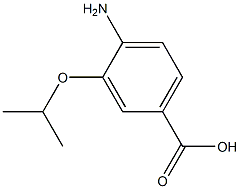 4-amino-3-isopropoxybenzoic acid Structure