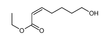 ethyl 7-hydroxyhept-2-enoate结构式