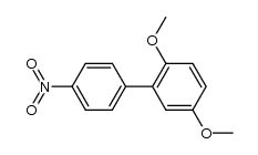 2,5-dimethoxy-4'-nitrobiphenyl Structure