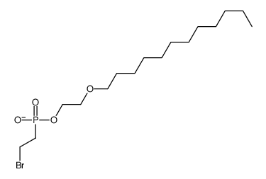 2-bromoethyl(2-dodecoxyethoxy)phosphinate结构式