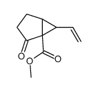 methyl 6-ethenyl-2-oxobicyclo[3.1.0]hexane-1-carboxylate Structure