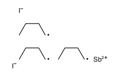 tributyl(diiodo)-λ5-stibane Structure