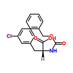 Cbz-3-Chloro-D-Phenylalanine Structure