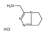 6,7-DIHYDRO-5H-PYRROLO[2,1-C]-1,2,4-TRIAZOLE-3-METHANAMINEHYDROCHLORIDE Structure