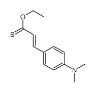 O-ethyl (E)-3-[4-(dimethylamino)phenyl]prop-2-enethioate结构式