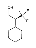 (S)-2-cyclohexyl-3,3,3-trifluoropropan-1-ol结构式