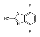 4,7-difluorol-2(3H)-benzothiazolone Structure