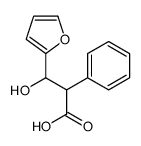 3-(furan-2-yl)-3-hydroxy-2-phenylpropanoic acid结构式