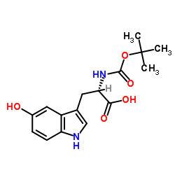 Boc-5-羟基-l-色胺图片