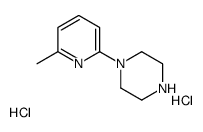 1-(6-methylpyridin-2-yl)piperazine,dihydrochloride结构式