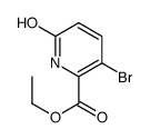 Ethyl 3-bromo-6-hydroxypicolinate structure