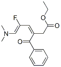 Penta-2,4-dienecarboxylic acid, 2-benzoyl-4-fluoro-5-dimethylamino-, e thyl ester picture