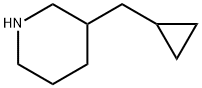 3-(环丙基甲基)哌啶结构式