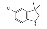 5-Chloro-3,3-dimethylindoline结构式