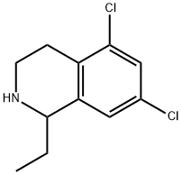 5,7-dichloro-1-ethyl-1,2,3,4-tetrahydroisoquinoline Structure