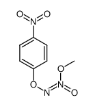 (E)-1-methoxy-2-(4-nitrophenyl)diazene 1-oxide结构式