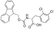 Fmoc-2,3-Dichloro-D-Phenylalanine结构式