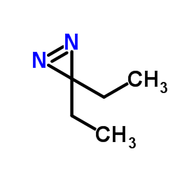 3,3-Diethyl-3H-diazirine Structure