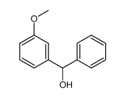 (3-甲氧基苯基)(苯基)甲醇结构式