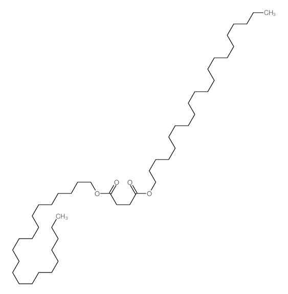 Butanedioic acid,1,4-didocosyl ester structure